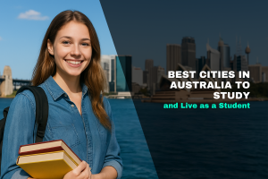 map of best cities in Australia for students